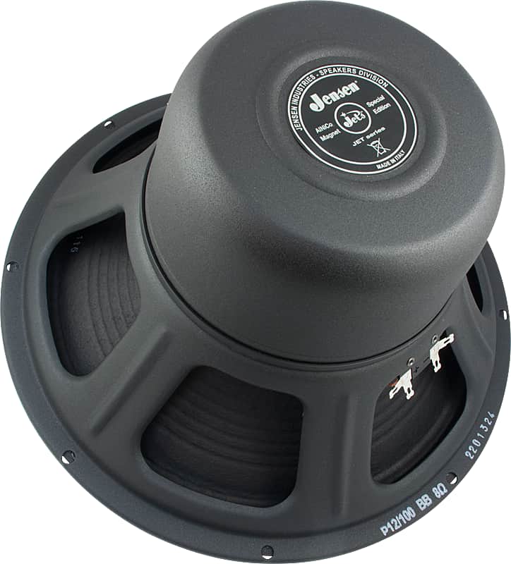 Jensen Blackbird 100 P12-100BB Jet Series 12" 100-Watt 8ohm Guitar Speaker image 2