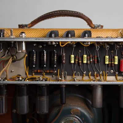Fender  Deluxe Model 5C3 Tube Amplifier (1954), ser. #2271. image 7