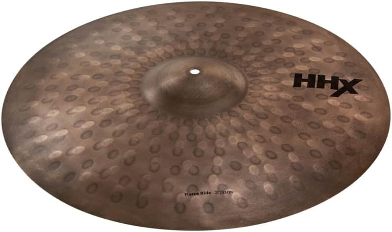 Sabian HHX 21 Inch Fierce Ride Cymbal l B20 Bronze Alloy l 80% Copper - 20% Tin l Made in Canada l Model 12112XNJM image 1