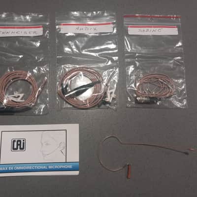 Countryman Isomax E6 Mic. + Sennheiser, Audix & Sabine connectors & more! image 2