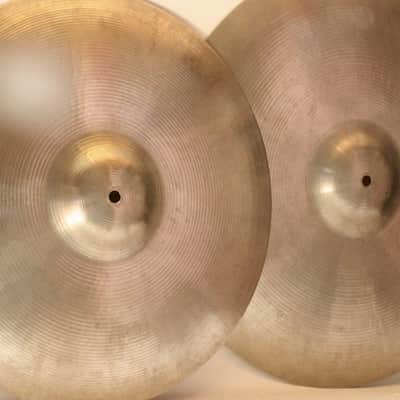 Set of Ludwig Paiste 16" & 18" Crash Cymbals, Matched Pair, Medium Weight - 1960s / INSPECTED & TESTED image 1