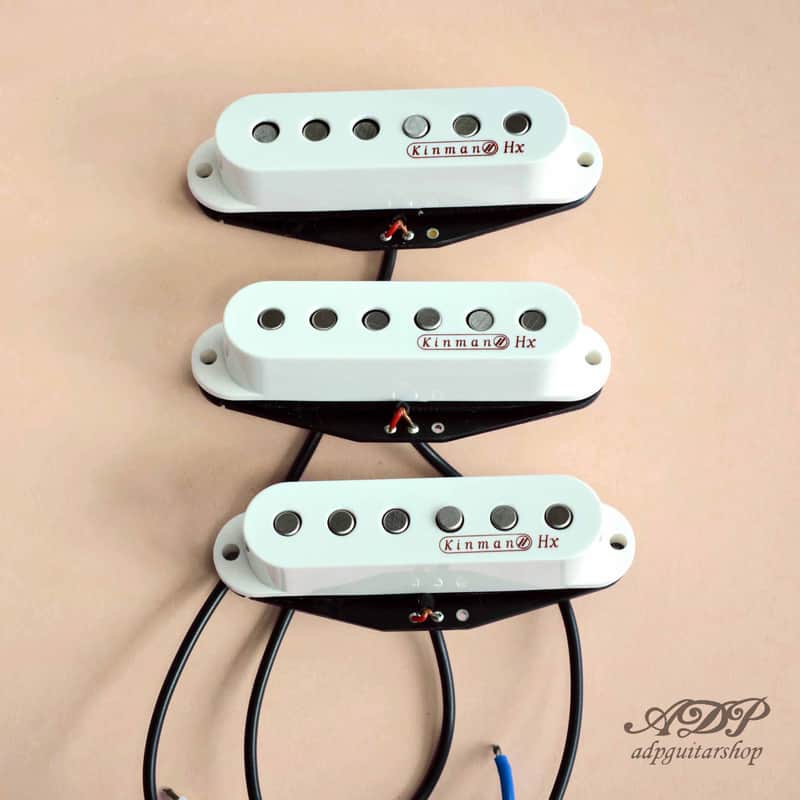 最終値下げ kinman 62 blues set ストラトノイズレスPU Kinman Strat BLUES Set (AVn-62/AVn-62/SCn) Noiseless Stratocaster