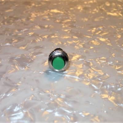 Guitar Momentary Kill Switch Push Button 10MM Flush Mount Green image 1