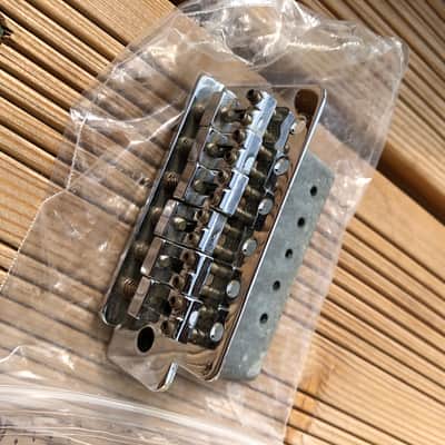 1996 Squier full block tremolo unit made in Korea 1996 image 2