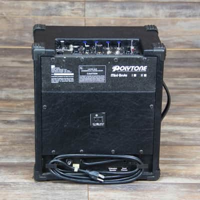 Polytone Mini Brute II 12" Black MK Mark II amp jazz amplifier image 4