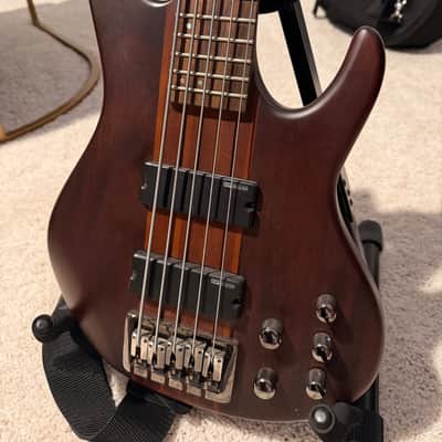 ESP LTD D-5 2010s - Natural Satin with Mahogany/Maple Neck image 2
