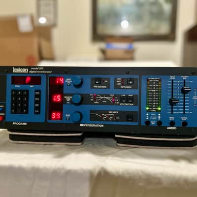 Lexicon Model 200 Digital Reverberator - Vintage 1984 Stereo Reverb - Fully Functional image 1