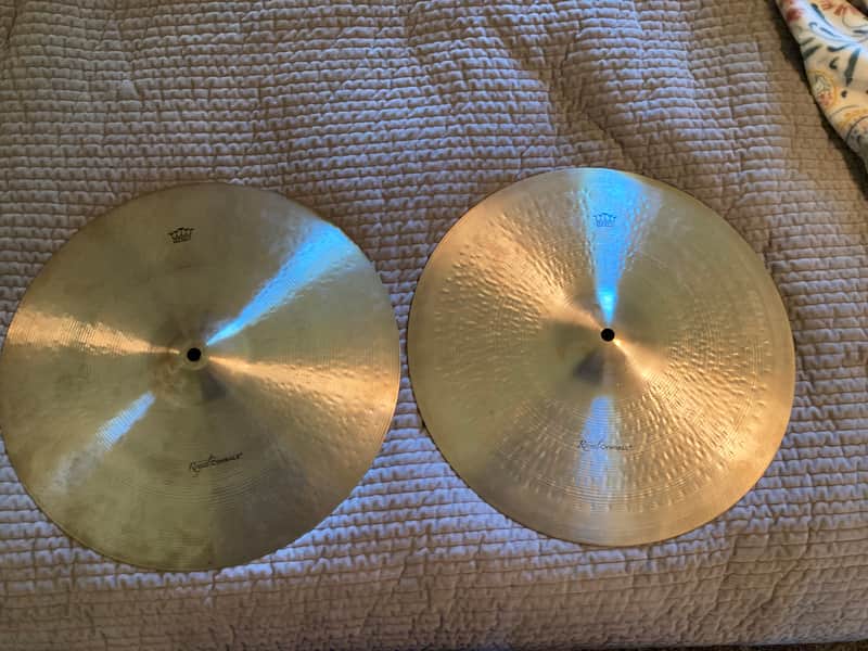 Royal (Paul Francis) 15” Hi Hat Pair, 1188g Top/1722g Bottom image 1