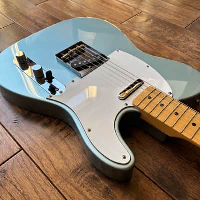 2017 Fender Classic 70s Telecaster CL70TL Electric Guitar Mystic Ice Blue MIJ Japan image 7