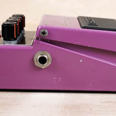 Boss BF-2 Flanger (Green Label) Purple 1985 Made in Japan MIJ image 6