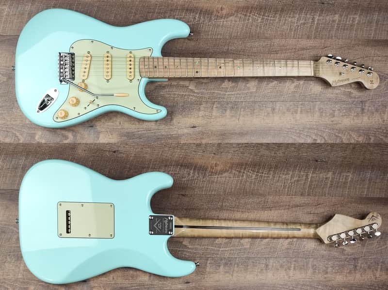 MyDream Partcaster Custom Built - Sonic Blue JM635 image 1