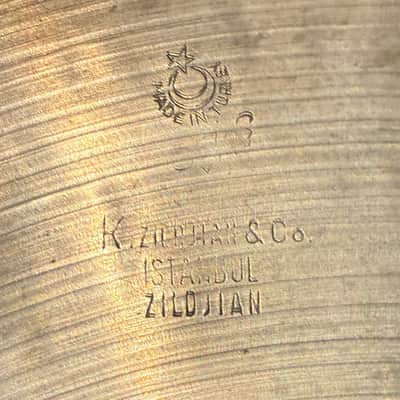 Vintage K Zildjian Istanbul 20” Ride – 1800g – Thin Jazz Ride – Old K – Beautiful image 2