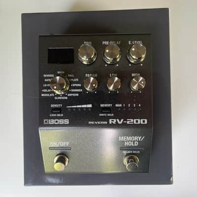 Boss RV-200 Reverb 2023 - Present - Black