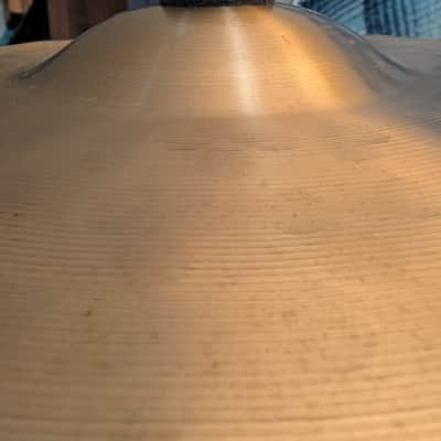 24" Sabian Vault HHX 3114 Grams Ride Based on the 20" Legacy with Raw Band Below Crash It! Clean Bell 🔔 Prototype 2010s - Natural Traditional image 3