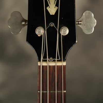 1965 Gibson EB-0 Bass Cherry wide nut width image 3