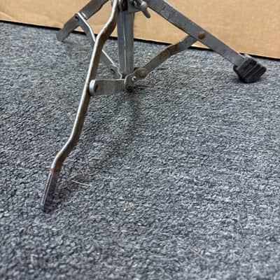 Vintage Snare Drum Stand – Adjustable Tripod – Project / Parts – Poor Condition image 3