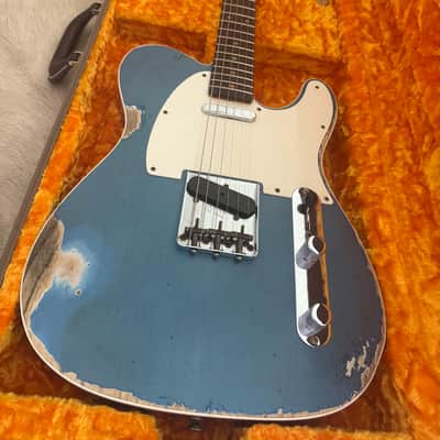 Fender Telecaster Custom Relic (1959) - Aged Blue image 9