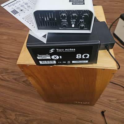 Two Notes Torpedo Captor X 8ohm Stereo Reactive Load Box / Attenuator 2020 - White image 1