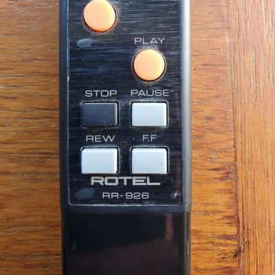 Rotel RR-926 Mid-1990s - Black wireless remote control image 2