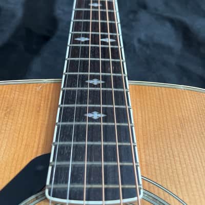 Yamaha FG-450SL Dreadnought Acoustic, 1985,  Dove, Left handed, Used image 9