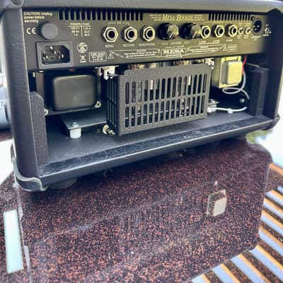 Mesa Boogie Mark Five 25 2-Channel 25-Watt Guitar Amp Head Black and Cream Salt and Pepper Grill image 8
