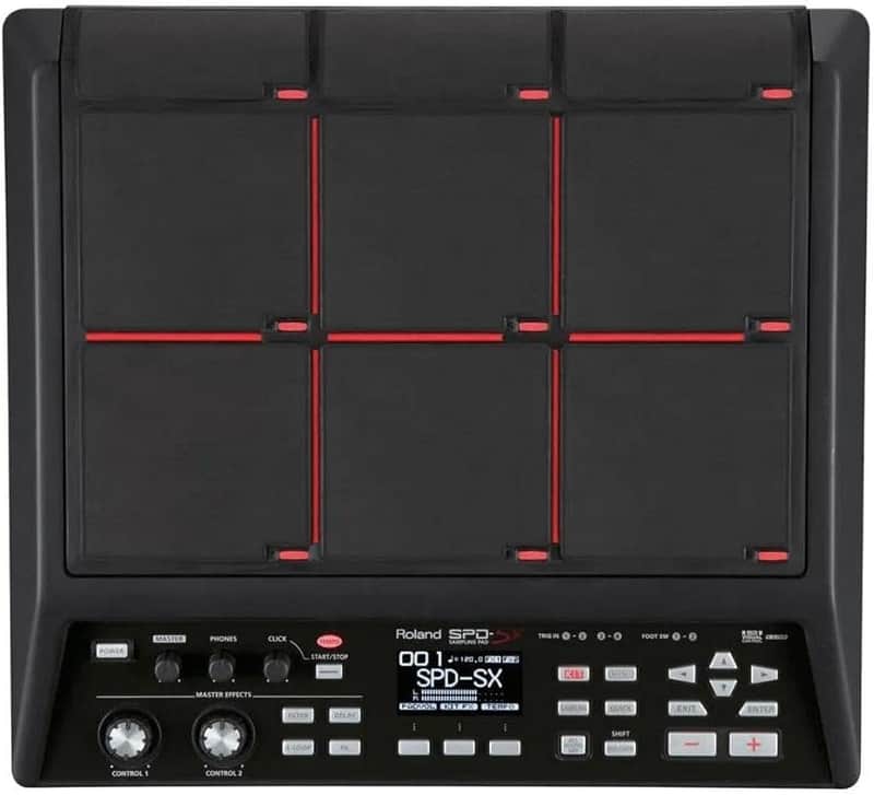 Roland SPD-SX Percussion Sampling Pad with 4GB Internal Memory, Black medium image 1