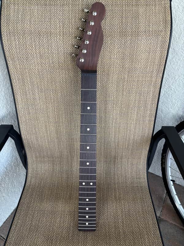 Warmoth Solid Rosewood Telecaster Neck