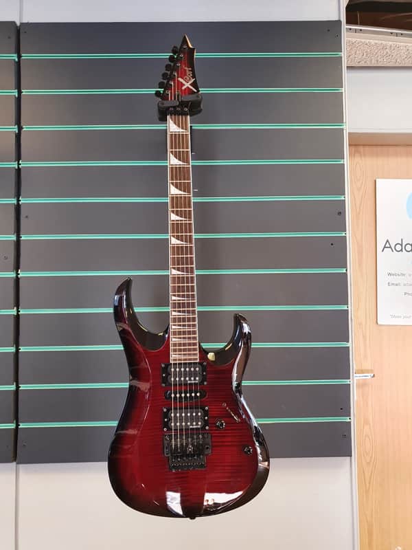 Cort X-11 2008 Black Cherry Sunburst Electric Guitar | Reverb
