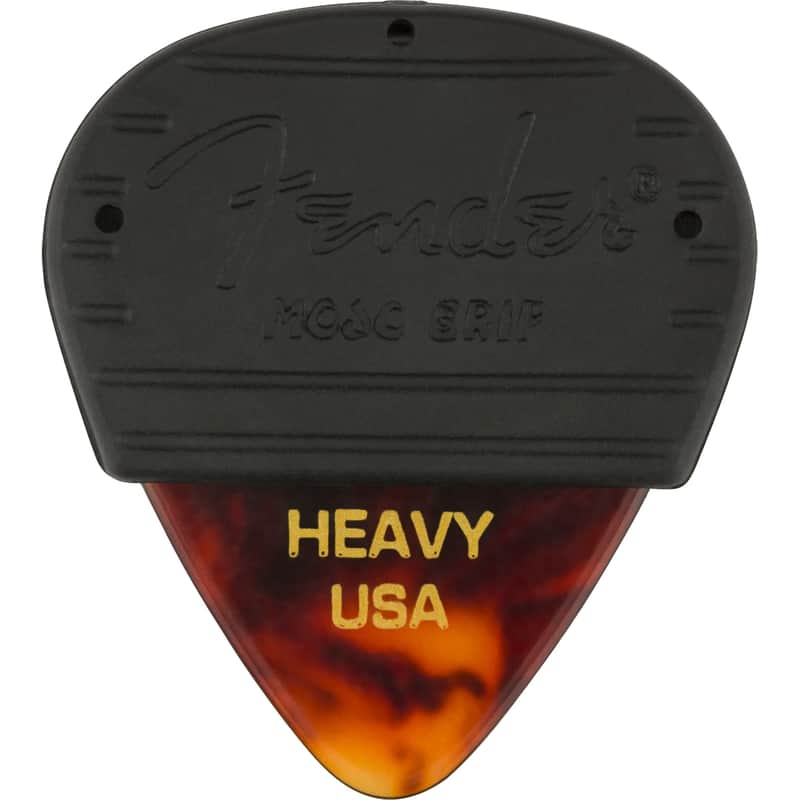 Fender Mojo Grip Celluloid Picks - Heavy (3) image 1