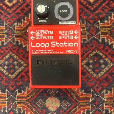 Boss RC-1 Loop Station 2014 - Present - Red image 1