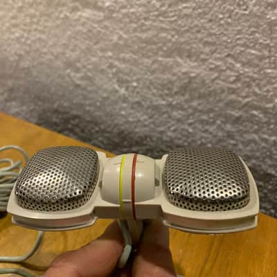 Grundig GDSM 202 Stereo Dynamic Microphone 1960s - White image 10