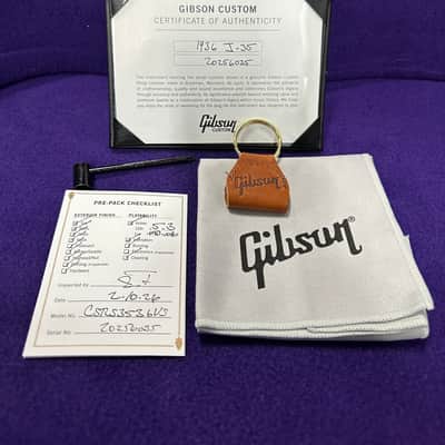 Gibson Custom Shop 1936 J-35 - Vintage Sunburst #56035 image 11