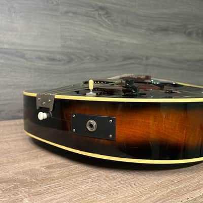 RARE Epiphone Triumph 1938 Tobacco Burst Hollow Body Electric Guitar #2709 image 23