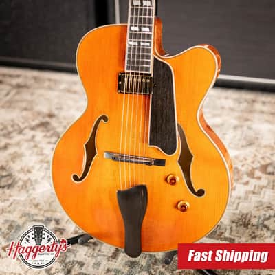 Eastman AR580CE-HB Archtop Electric Guitar - Honey Burst with Hardshell Case image 1