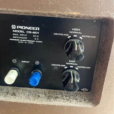 Beautiful rare Pioneer CS-801 speakers with original grills! image 8