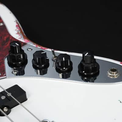 Dhatarattha DEB4 Jazz Bass 4 string - PAISLEY RELIC(Factory Mint Promotional Unit) image 7