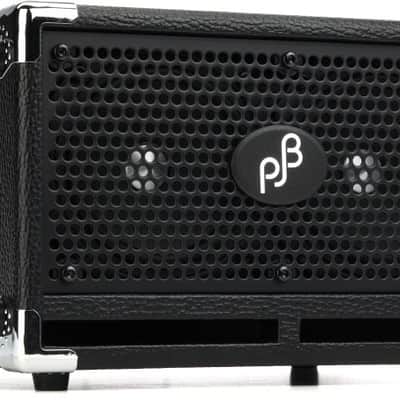 Phil Jones Bass Compact 2 2 x 5-inch 200-watt Bass Cabinet - Black (C2CabBKd1) image 1