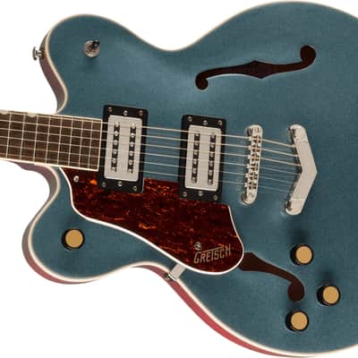 Gretsch G2622LH Streamliner Center Block Double-Cut with V-Stoptail Left Handed Gunmetal image 3