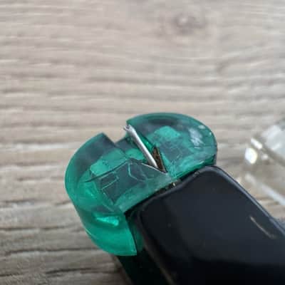 Grace F-8 MM Phono Cartridge w/ Green Stylus Cover & Screws Tested image 6
