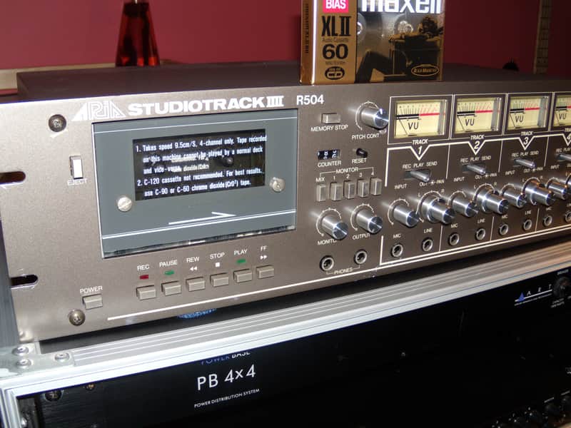 Aria StudioTrack IIII 4-track cassette multi-track recorder
