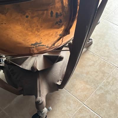 Vintage Premier Copper Timpani Pair 25” & 28” – Made in England – 1970s Concert Series image 3
