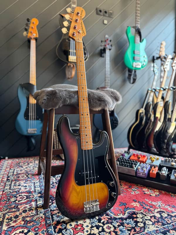 H.S. Anderson Bask Bass II 1977 MIJ Vintage – Moridaira Era – Rare Precision Style image 1