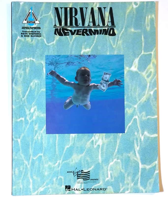 NIRVANA Nevermind Songbook Sheet Music: Guitar Recorded Versions (Hal Leonard Publishing Corp, 1993) image 1