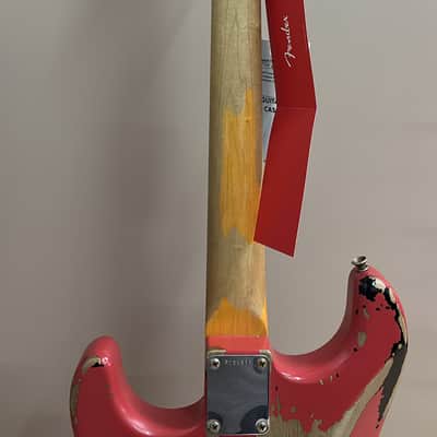 Fender Custom Shop Michael Landau '63 Stratocaster Relic 2024 - Fiesta Red over 3-Color Sunburst image 10