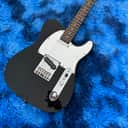 Squier Mirror Pickguard Telecaster with Matching Headstock  - Black
