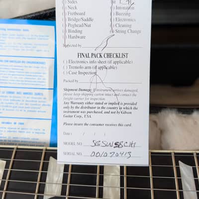2007 Gibson SG Standard Silverburst Limited Edition GOTW #3 image 19