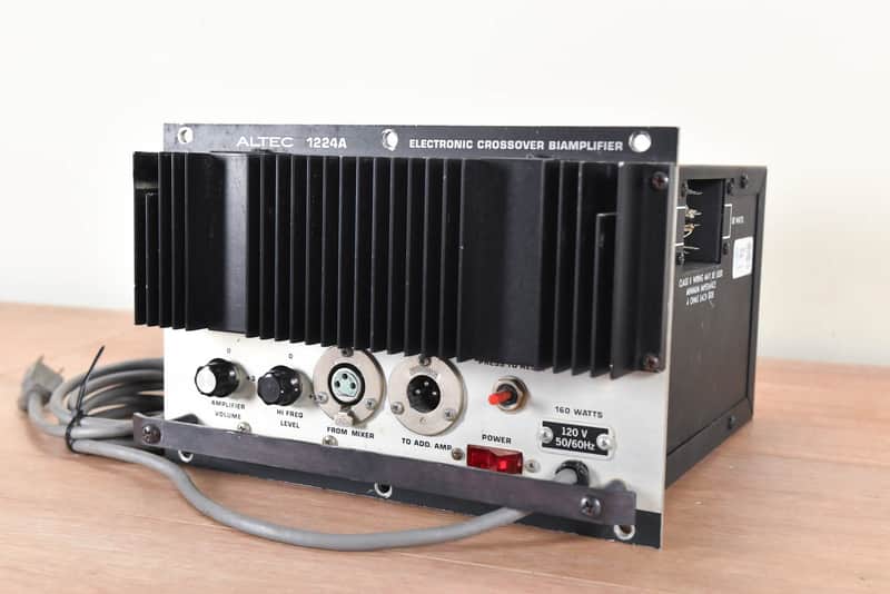 Altec Lansing 1224A Electronic Crossover Biamplifier CG00Z99 image 1