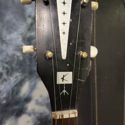 Vintage 1965 Kay 5 String Banjo New Strings Pro Setup Original Soft Shell Case image 8