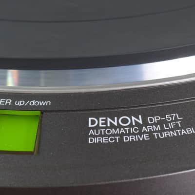 DENON DP-57L Direct Drive Turntable in Very Good Condition image 7