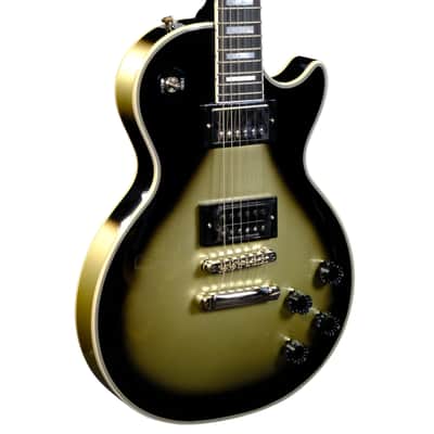 Used Epiphone Adam Jones 1979 Les Paul Custom Electric Guitar - Antique Silverburst with Case image 5